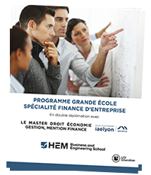 Finance d'Entreprise - HEM Business School - Grande Ecole, Ecole de Gestion et de Management au Maroc 