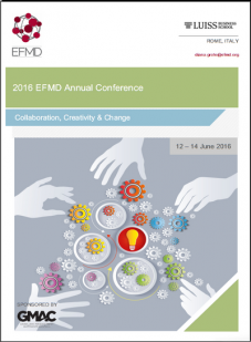 2016 EFMD Annual Conference, HEM Business School, Juin 2016