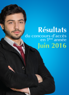 Résultats du Concours d'accès au Programme Grande Ecole de HEM - Session de Juin 2016