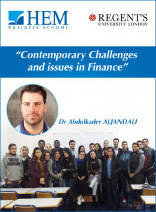 Professeur Visiteur Dr. Abdulkader ALJANDALI – HEM à l’International, Décembre 2016