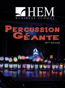 Percussion Géante - 2ème édition, HEM Casablanca, Juin 2017