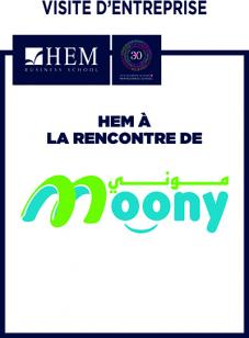 Visite d'entreprise: HEM à la rencontre de Moony, HEM Business School, Novembre 2018