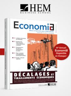 Le numéro annuel Economia est disponible en kiosque ! Cesem, centre de recherche de HEM, Janvier 2017