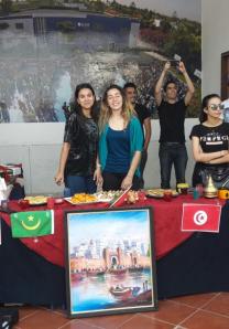 Stand Afrique du Nord - Egypte lors de la Journée culturelle internationale - Etudiants de HEM Casablanca