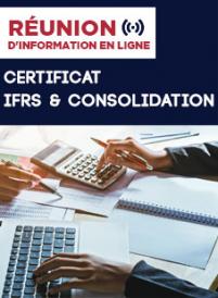 Réunion d’info sur le Certificat IFRS & Consolidation