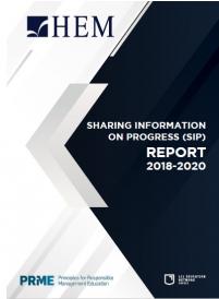 PRME - SHARING INFORMATION ON PROGRESS (SIP) REPORT 2018-2020 , HEM, 2020