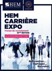 HEM Carrière Expo 2018, HEM Business School, Décembre 2018