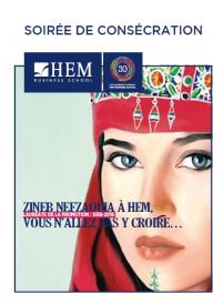 Soirée de consécration HEM Tanger - Zineb Nefzaouia à HEM, vous n'allez pas y croire..., HEM Tanger, Mai 2018