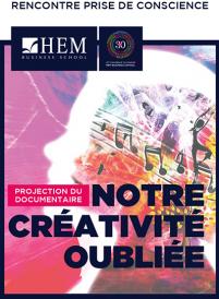 Rencontre Prise de Conscience: Notre créativité oubliée... , HEM Rabat, Mars 2018