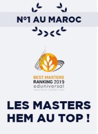 Les Masters HEM au TOP du classement Eduniversal 2019 ! HEM Business School, Juillet 2019