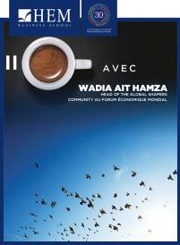 Pause Café avec Wadie AIT HAMZA - Head of the Global Shapers Community, HEM Rabat, Mars 2018