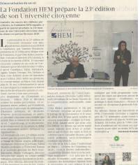 La Fondation HEM prépare la 23ème édition de l'Université Citoyenne