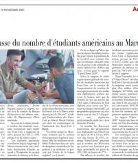 Forte Hausse du nombre d’étudiants américains au Maroc