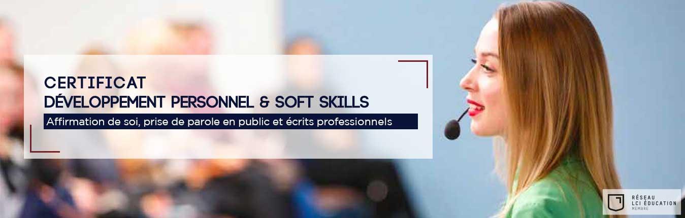 Certificat Développement Personnel & Soft Skills
